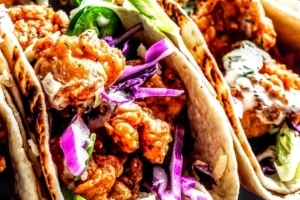 Southern Crispy Fried Chicken Tacos