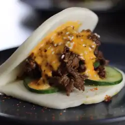 Beef Bao Steam Bun x2