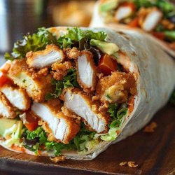 Krispig Kyckling - Rulle eller Tallrik