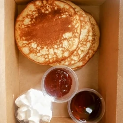 Två American Pancakes (65 kr/st)